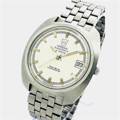 Reloj OMEGA Electronic F300Hz Chronometer Geneve Cal 1250 de 1972 ...