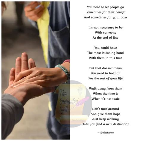 You need to let people go... | Quotes & Writings by Chhavi Sukriti ...