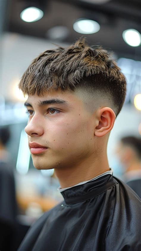 25 French Crop Haircuts: Embrace Timeless Charm | Capelli uomo viso ...