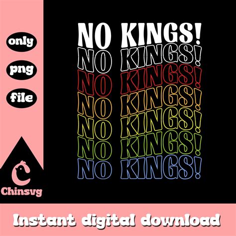 No kings logo design png, no kings day protest png – Chinsvg
