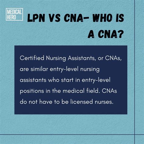 Everything You Should Know About LPN Vs CNA