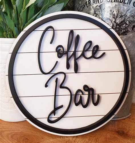 Cool Coffee Bar Signs at Victor Bartlett blog