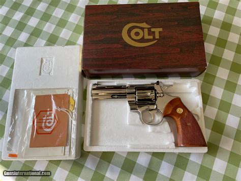 Image result for Colt Python 4 Inch Nickel