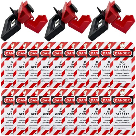 Safby Circuit Breaker Lockout Device Lockout Tagout Kit 3 Pcs ...
