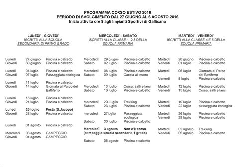 Image result for Programma Del Corso