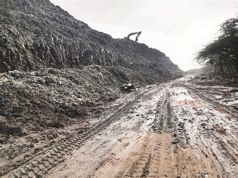 Bandhwari landfill site: Leachate leak back, threatening Aravallis ...