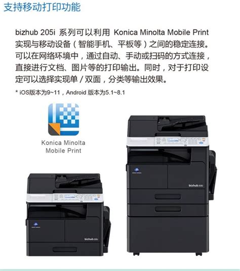 美能达205i打印机驱动安装网络打印机安装方法 – Hello Word