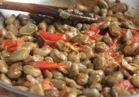 Fava Beans with Tomatoes (Easy Italian Recipe) - Christina's Cucina
