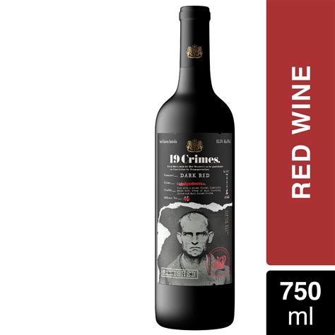 19 Crimes The Banished Red Blend Red Wine, 750ml Bottle - Walmart.com