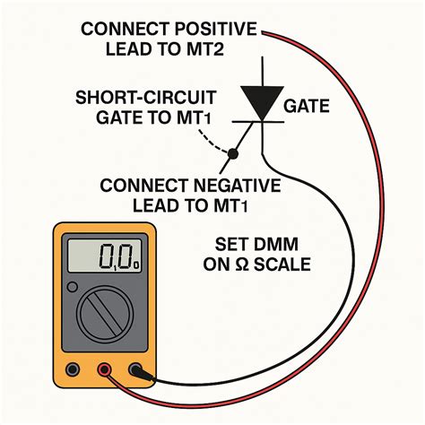 Testing Triac with Multimeter 的图像结果