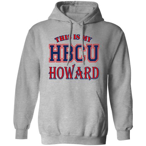 Howard University HBCU Apparel Hoodie – My Greek Letters