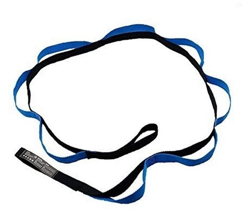LAFILLETTE Exercise Polyester Band 10 Loops Stretching Strap for ...