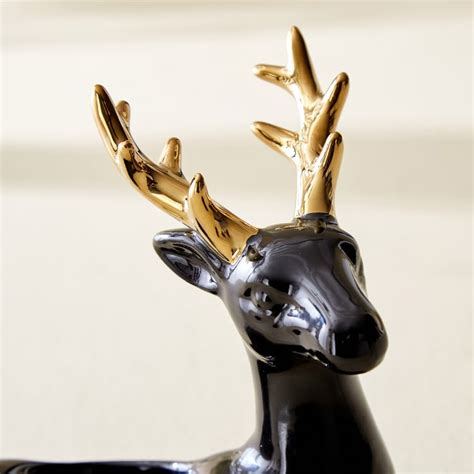 Buy Corsica Brighton Ceramic Reindeer T-Light Holder from Corsica by ...