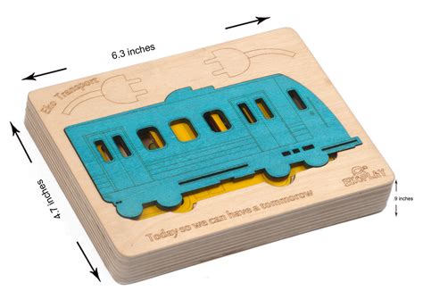 Buy Wooden Transport Puzzle Board - SkilloToys.com