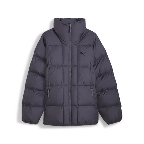 PUMA Mens Puffer Jacket Athletic Outerwear Casual Full Zip Pockets ...