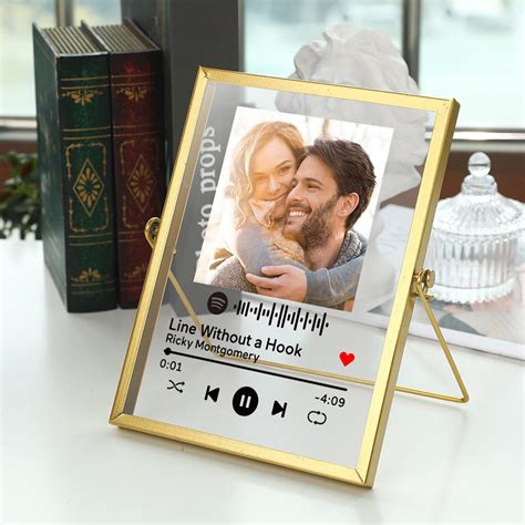 Custom Spotify Plaque Glass Art - Scannable Spotify Code Music Plaque ...