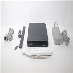 Nintendo Wii RVL-001(USA) Black Home Video Gaming Console 8396