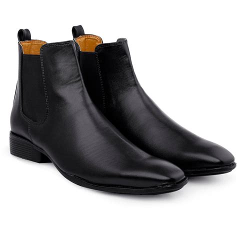 Bxxy's Faux Leather Chelsea Boots for Men – BxxyShoes