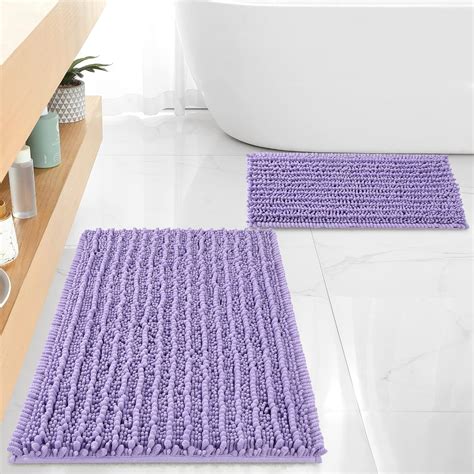 5 Elegant Lavender-Hued Bathroom Rugs To Elevate Your Space