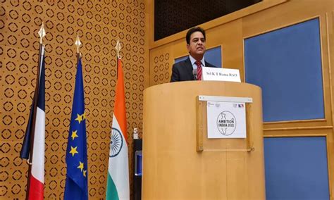 KTR in Paris: Minister says state willing to develop industrial cluster ...
