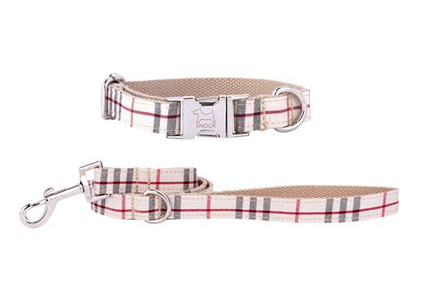 CAMBRIDGE Designer Dog Collar and Lead set by IWOOF.com™ in Designer ...