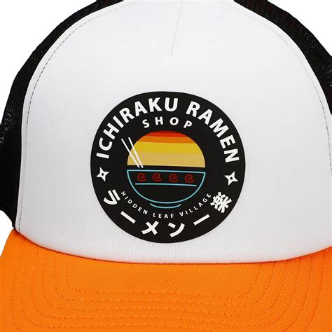 Buy Bioworld Naruto Ichiraku Ramen Shop Logo Foam Trucker Hat ...