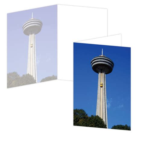 ECOeverywhere Skylon Tower Boxed Card Set, 12 Cards and Envelopes, 4 x ...