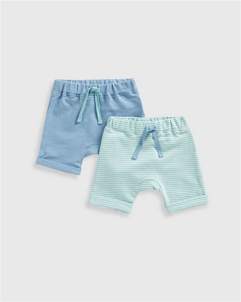 Buy Mothercare Boys Shorts -Pack of 2-Blue Online at Best Price ...