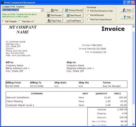 Image result for Visual Basic Net Tutorial Print Invoice