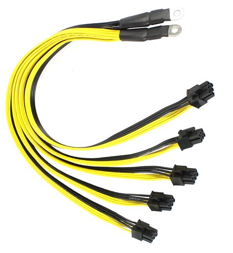 Pi+® (PiPlus®) 6Pin Connector Sever Power Supply Cable PCIe Express Mi