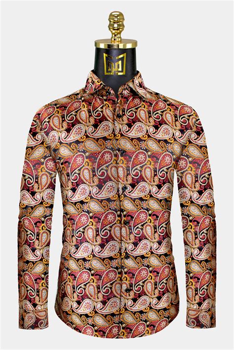 Men's Burnt Orange Dress Shirt | Gentleman's Guru