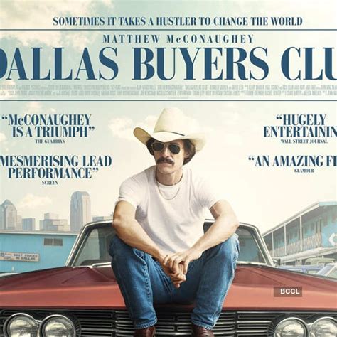 Matthew McConaughey stars as AIDS patient Ron Woodroof, who smuggled ...