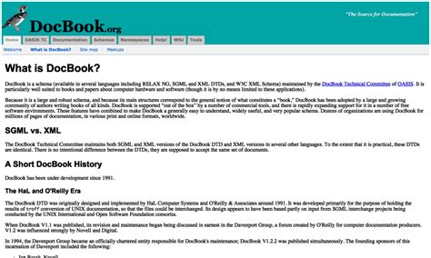DocBook Tutorial 的图像结果