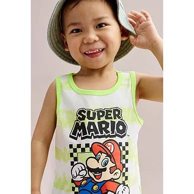 Baby & Toddler Boy Jumping Beans® Nintendo's Super Mario Graphic Muscle ...