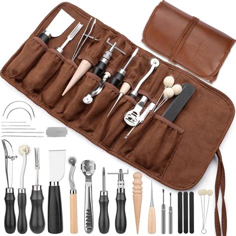 Amazon.com: Leather Working Tools, Leather Craft Tools, Leather Craft ...