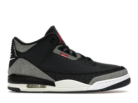 JORDAN 3 RETRO LEVI’S BLACK MEN'S