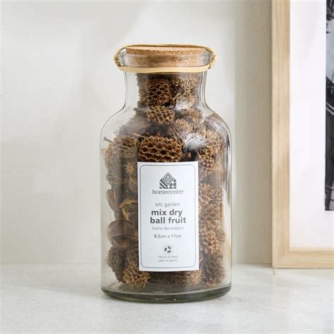 Buy Lets Garden Hues Dried Mix Dry Ball Fruit in Glass Jar from Home ...