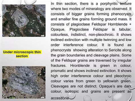 GEOLOGICAL MAPPING, PETROGRAPHIC STUDY and FIELD RELATION OF KARIGHATTA SCHIST BELT, DHARWAR ...