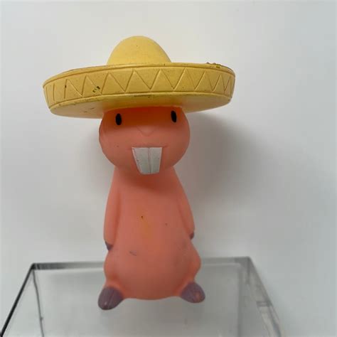 McDonalds Disney Channel Kim Possible Rufus Naked Mole Rat Figure Toy ...