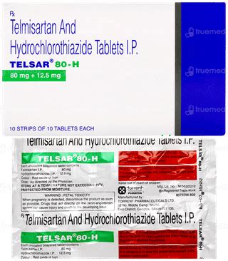 Telsar 80 H Tablet 10: Uses, Side Effects, Price & Substitutes