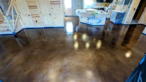 How to Stain Concrete Floors