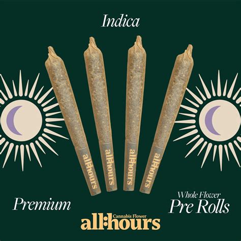Shop all:hours - Hash Burger (I) 0.4g Pre-Rolls 4pk (1.6g) C0040001165 ...