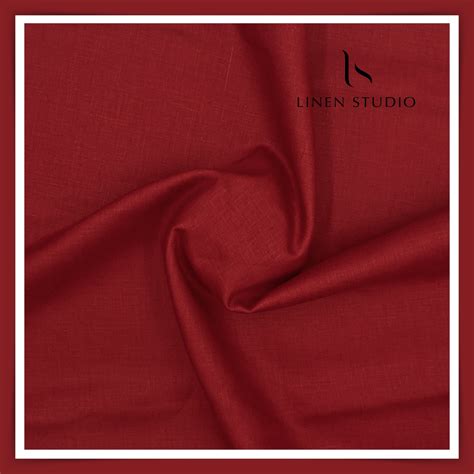 Linen Vogue Premium Linen Suiting - Persian Plum (Summer Collection ...