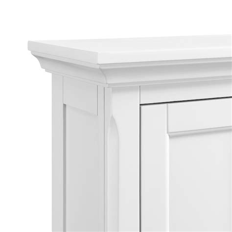 allen + roth Roveland 25-in x 28-in x 11-in Swan White Soft Close ...