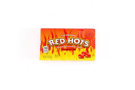 Red Hots Cinnamon Candy Bulk Box (0.9 oz, 24 ct.) – Vintage Candy Co.