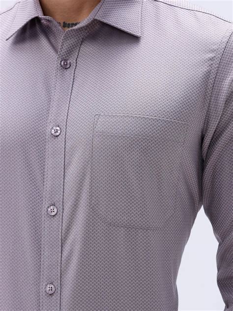 Buy Mauve Twill Structured Shirt | United by Hope – United By Hope