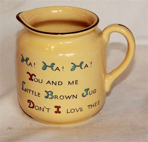 Curio Gifts: Vintage Royal Buff Little Brown Jug Cream Jug - W.H. Goss ...