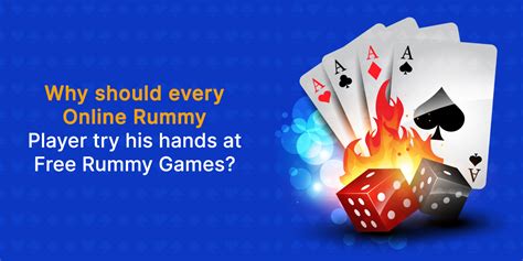 Why should every Online Rummy Player try his hands at Free Rummy Games?