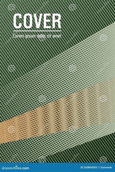 Halftone Lines Placard Background Graphic Design. Digital Stylish ...