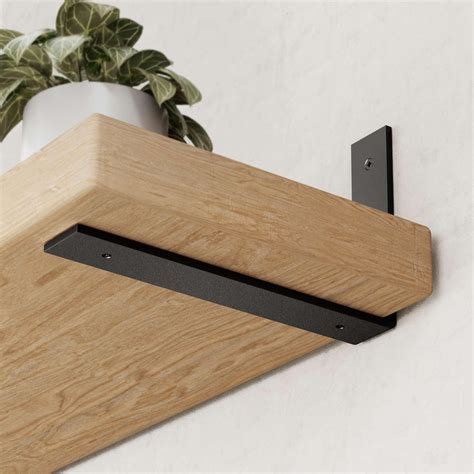 Amazon.com: 12 Pack - 12 inch Black Hidden Invisible L Shelves Brackets ...